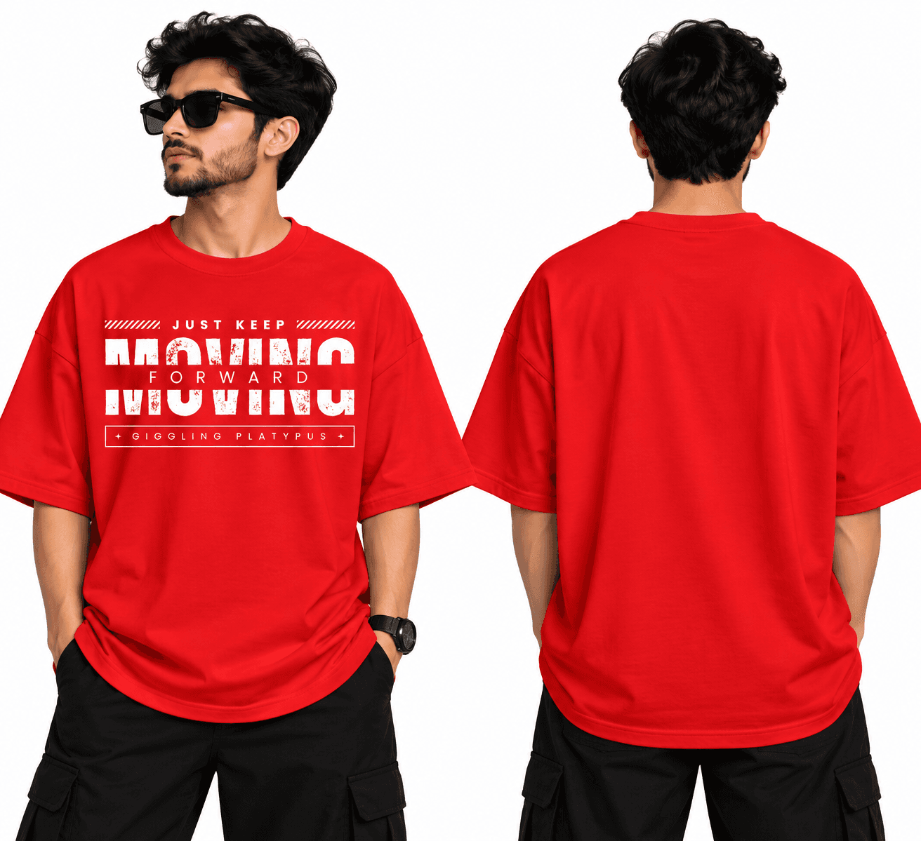 Moving Forward Oversize Tshirt - Image 1