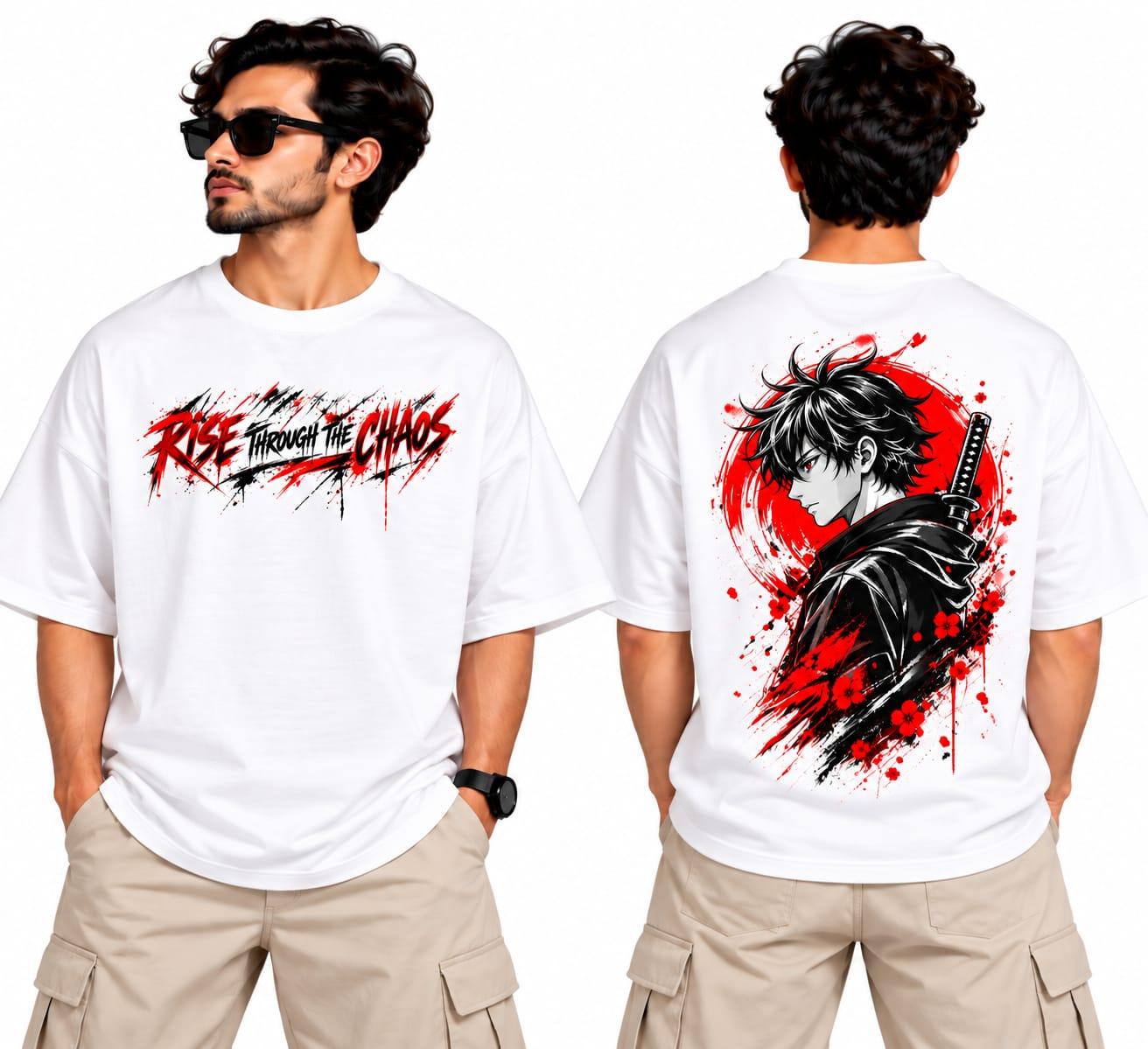 Rise Through Chaos Oversize Tshirt - Image 1