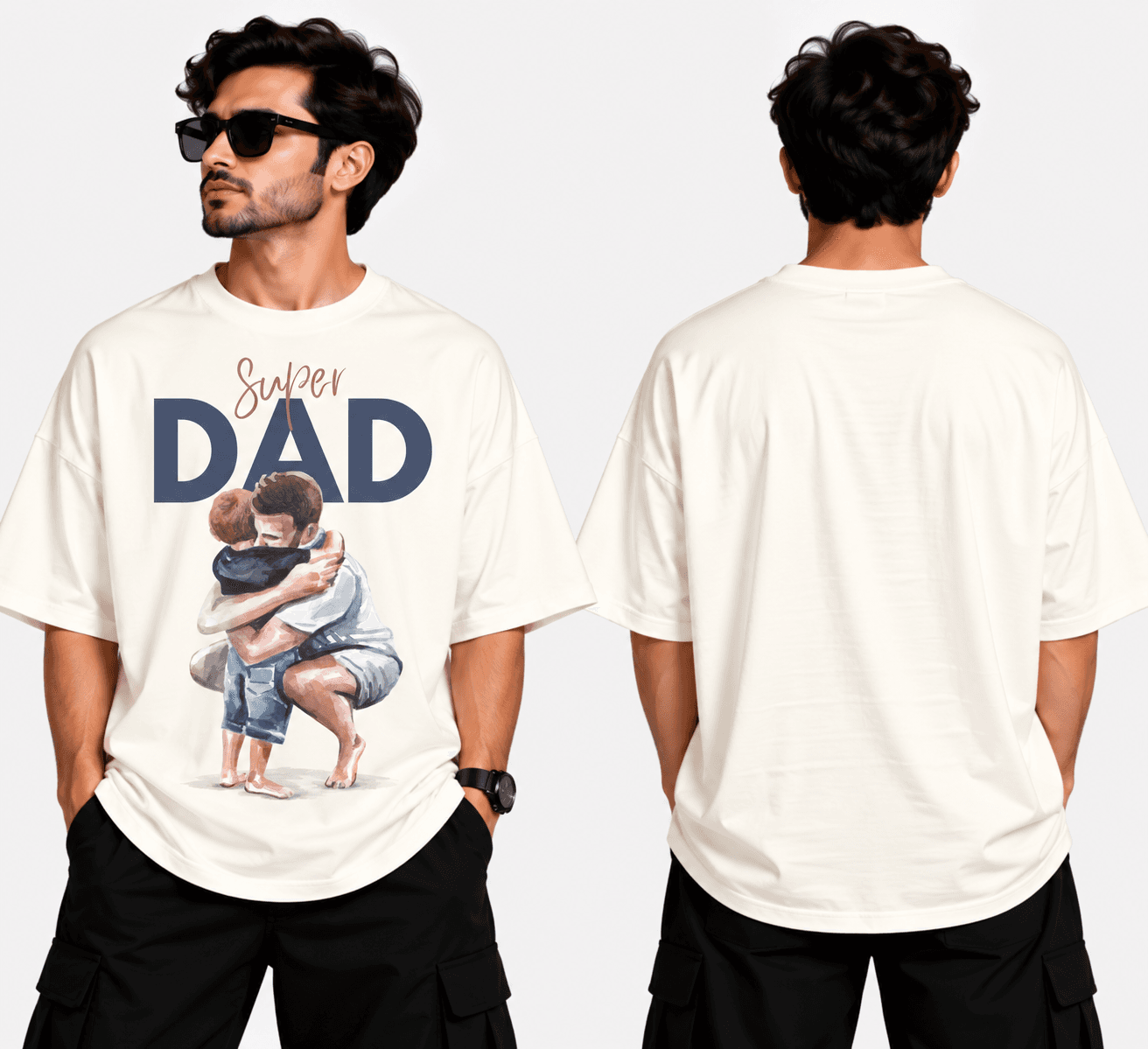 Superdad Oversize Tshirt - Image 1