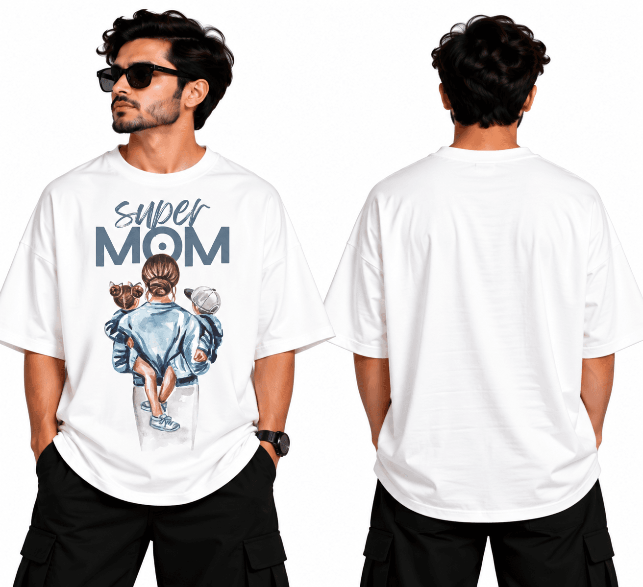 Super Mom Oversize Tshirt - Image 1