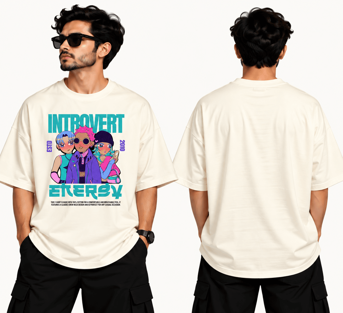 Introvert Oversize Tshirt - Image 1
