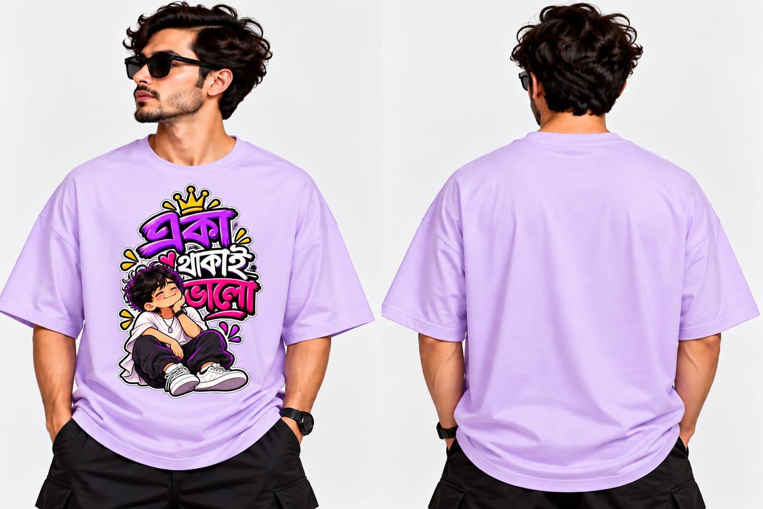 Aka Thaka Valo Oversize Tshirt - Image 1